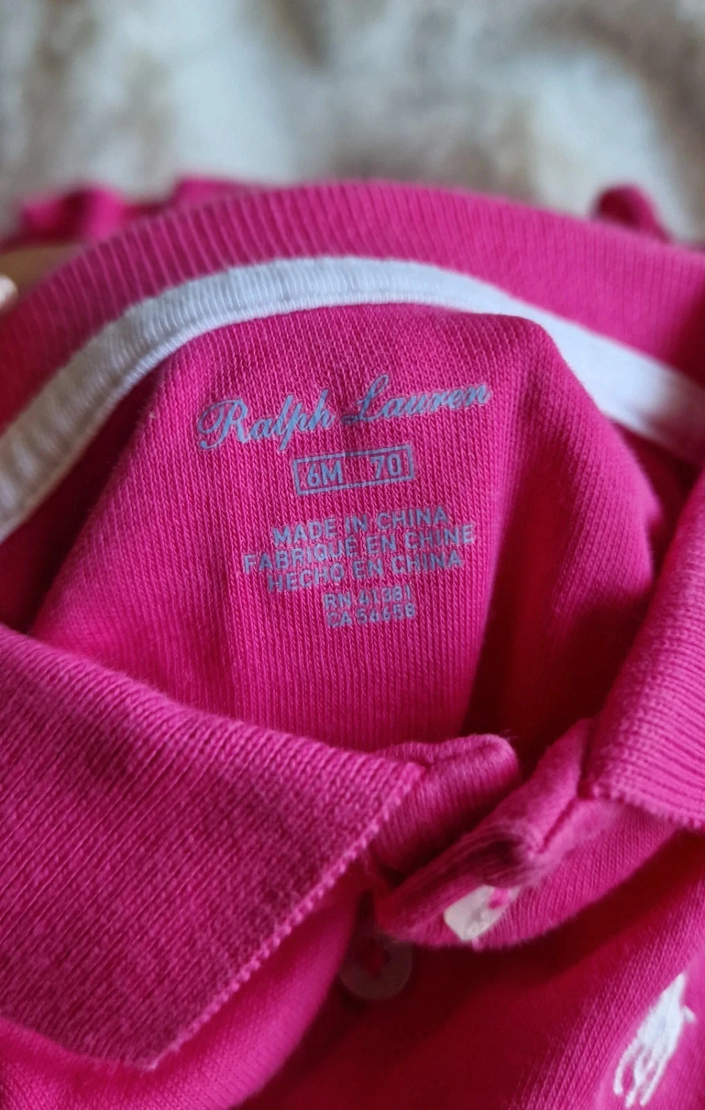 Vestido polo Ralph Lauren bebé 6 meses – Auténtico – Muy buen estado – photo 6
